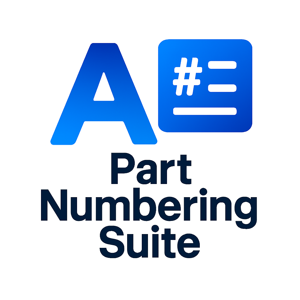 Part Numbering Icon